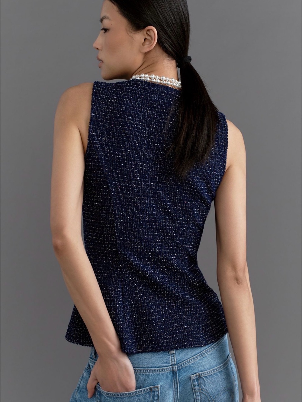 Maeve by Anthropologie Vest Size Large - Picture 4 of 4